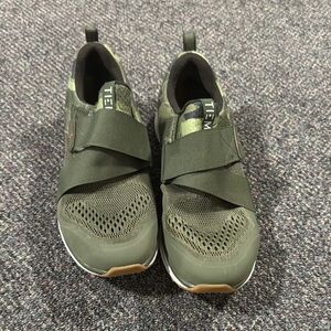 Tiem green/camo cycle shoes for Women